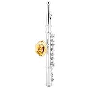 Vendite Pazze Mini Spilla, Spilla per Strumenti Musicali, Regalo di Natale per Il Regalo del Ringraziamento(Silver)
