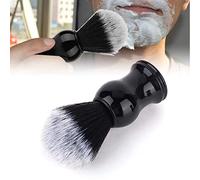 Vendite Pazze Pennello da Barba Uomo, Pennello da Barba, Pennello da Barba per Uso da Viaggio Uso Domestico Barbieri Uso Salone(Nylon Nero Puro)
