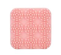 Vendite Pazze Pennello da massaggio con design a punta piccola, spazzola in silicone gel di silice alimentare di facile pulizia, negozio di massaggi professionali per la casa,[Pink]