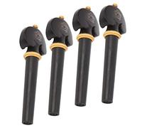 Vendite Pazze Piroli per violino, strumenti musicali in legno di ebano piroli per violoncello intarsiati con bosso per violino(#2)