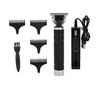 Vendite Pazze Resistente tagliacapelli barbiere tagliacapelli per uso domestico antiruggine per barba e capelli spessi(black)