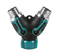 Vendite Pazze Splitter per Tubo da Giardino, 1 Pezzo NPT3/4 Adattatore per connettore Tubo Acqua valvola a Y a 2 Vie per impieghi gravosi