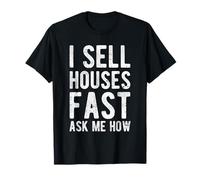 Vendo Case Pigiama di Natale Agente Immobiliare Agente Immobiliare Maglietta