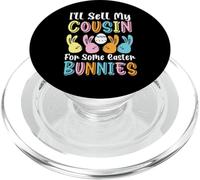 Vendo il mio cugino per alcuni coniglietti pasquali bambino ragazzo ragazza PopSockets PopGrip per MagSafe