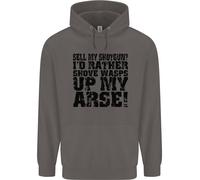 Vendo Il Mio Fucile? Contadino Trattore Uomo Felpa