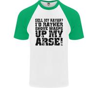 Vendo Il Mio Kayak? Divertente Maglietta Da Baseball S/S Per Uomini