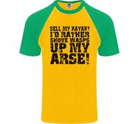 Vendo Il Mio Kayak? Divertente Maglietta Da Baseball S/S Per Uomini
