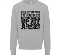 Vendo Il Mio Kayak? Maglione Divertente Da Kayak Uomo