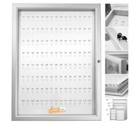 Vendooh! - BACHECA PORTA CHIAVI CON SERRATURA 120 POSTI VERTICALE RISTORANT