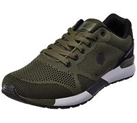 Lumberjack Sneaker Uomo Vendor – con Memory Foam – Verde militare/Nero – 41 EU