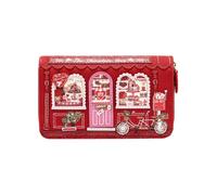 Vendula London portafoglio medio con patta + zip The Chocolate Box