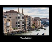 Venedig 2026 Fotokalender DIN A3: Monatskalender mit Bild-Motiven aus fernen Ländern, Reisezielen von Nah und Fern