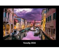 Venedig 2026 Fotokalender DIN A3: Monatskalender mit Bild-Motiven aus Orten und Städten, Ländern und Kontinenten
