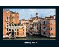 Venedig 2026 Fotokalender DIN A4: Monatskalender mit Bild-Motiven aus Orten und Städten, Ländern und Kontinenten