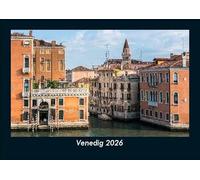 Venedig 2026 Fotokalender DIN A5: Monatskalender mit Bild-Motiven aus Orten und Städten, Ländern und Kontinenten