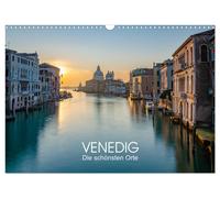 Venedig - Die schönsten Orte (Wandkalender 2027 DIN A3 quer), CALVENDO Monatskal