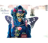 Venedig Karneval Kalender 2026 - Wandkalender | Fotokalender Italien 50x35 cm -. mit Karneval-Fotos, fantasievollen Masken und Kostümen