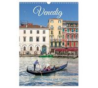 Venedig - Zwischen Wasser und Himmel (Wandkalender 2026 DIN A3 hoch), CALVENDO Monatskalender: Atemberaubende Motiven aus einer Stadt, in der die Zeit stillzustehen scheint.