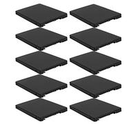 VENEKA 10X Mini Pcie MSATA SSD a 2,5 pollici SATA3 scheda adattatore con custodia 7 mm di spessore nero