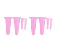 VENEKA 2 Set (8) Coppette da Massaggio In Silicone Naturale Coppettazione Facciale Sottovuoto Spinta Olio Aspirazione Shujing