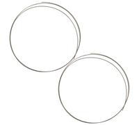 VENEKA 2 x 8 piedi Cupronickel Fret Wire Tastiera, larghezza 2,9 mm per