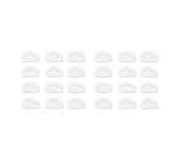 VENEKA 24 ruote per chitarre classiche, corde, guide di sostegno, lucchetti per chitarra, morsettiera dadi, colore bianco