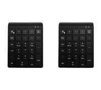 VENEKA 2X 27 Tastierino Numerico Numerico Wireless Bluetooth Tastierino Numerico con Più Funzione Tastiera Digitale per Attività di Contabilità Pc