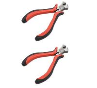 VENEKA 2X Chitarra Stringa Fresa Fretboard Pinza Ponte Perno Pinza Tagliare Liutaio Strumento S5