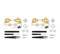 VENEKA 2X Kit LED per Pulsanti Frontali con Direzionali Luminosi Multicolore per Controller 6 Colori Press Control con Pulsanti
