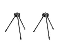VENEKA 2X Mini Treppiede Nel Metallo, Treppiede Da Tavolo Con Da 1/4 di Pollice, Adatto per Proiettori E Tutte Le Fotocamere