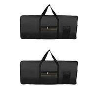 VENEKA 2X Portatile 61-Key Tastiera Elettrico Pianoforte Imbottito Astuccio Calesse Borsa Oxford Stoffa
