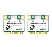 VENEKA 2X RTL8822CE 1200Mbps 2.4G/5Ghz 802.11AC WiFi Scheda di Rete Mini PCIe Bluetooth 5.0 Supporto Laptop/PC 10/11
