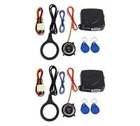 VENEKA 2X Smart RFID sistema di allarme auto Push Engine Start Stop pulsante blocco accensione immobilizzatore