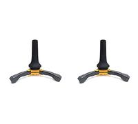 VENEKA 2X Supporto per Sassofono Portatile Pieghevole Supporto per Strumento per Strumento Un Fiato per Flauto Clarinetto Soprano