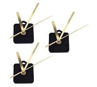 VENEKA 3 Confezione di Ricambio Orologio da Parete DIY Parti di Riparazione Movimento Pendolo Meccanismo Orologio Al Quarzo Motore con Kit di E Raccordi