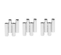 VENEKA 3 pezzi in acciaio per violino tuner Pro tuning violino mandolino in metallo pitchpipe pitchpipe veloce semplice sintonizzatore stringa