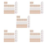 VENEKA 325Pcs Plasma Cutter Tip Elettrodi & Ugelli Kit Accessori Consumabili per PT31 30 40 50 Strumenti di Saldatura Taglierina al Plasma