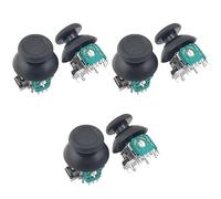 VENEKA 3Set Maniglia 3D Thumb Joystick Rocker Sinistro E Destro per / PS4Slim / Pro Thumb Rocker Sostituzione