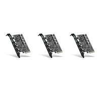 VENEKA 3X PCIe a USB 3.2 Gen 2 Scheda di espansione PCI Express Scheda di espansione PCI-E Add-on Card Riser per PC /8/7 e