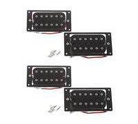 VENEKA 4 pezzi chitarra elettrica pickup nero + cacciavite telaio