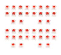 VENEKA 40 pezzi in plastica per rosso ciliegio 3 pin MX RGB interruttore meccanico tastiera