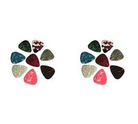 VENEKA 40 plettri per chitarra Duenn 0,46 mm, colore casuale