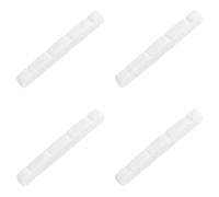 VENEKA 4X Basso Dado per Fondo Piatto Pre-Fessurato per 4 Corde PB Precision Bass Jazz Bass, 38X3.5X5 / 4.5mm