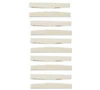 VENEKA 6 corde Acoustic Bone Bridge - per chitarra, confezione da 10 pezzi
