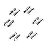 VENEKA 60 Pezzi 9,7 Millimetri x 7mm 2 Pin Mic Capsula Condensatore A Elettrete Microfono