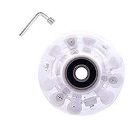 VENEKA 8 ruote illuminate per pattini a rotelle, dotate di cuscinetti 32 x 58 mm, per interni ed esterni, pattinaggio a doppia fila e skateboard