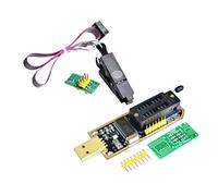 VENEKA CH341A 24 25 Series EEPROM Flash BIOS USB Programmer Module + SOIC8 SOP8 Test Clip per EEPROM 93CXX / 25CXX / 24CXX