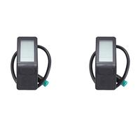 VENEKA Kit di controller per bici KT LCD4, 24 V/36 V/48 V, 2 pezzi, impermeabile, per controller KT