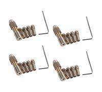 VENEKA Mandrino Autobloccante 32 Pezzi 0,5-3 mm Set di Quick Chuck per Mini Utensili