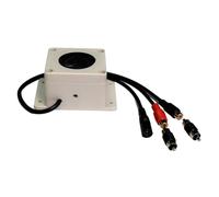 VENEKA Microfono Impermeabile con Altoparlante In 1 Dispositivo per Telecamera di Sicurezza Esterna per Telecamera IP Registrazione Audio Interfono Bidirezionale Durevole Facile da Installare Facile d